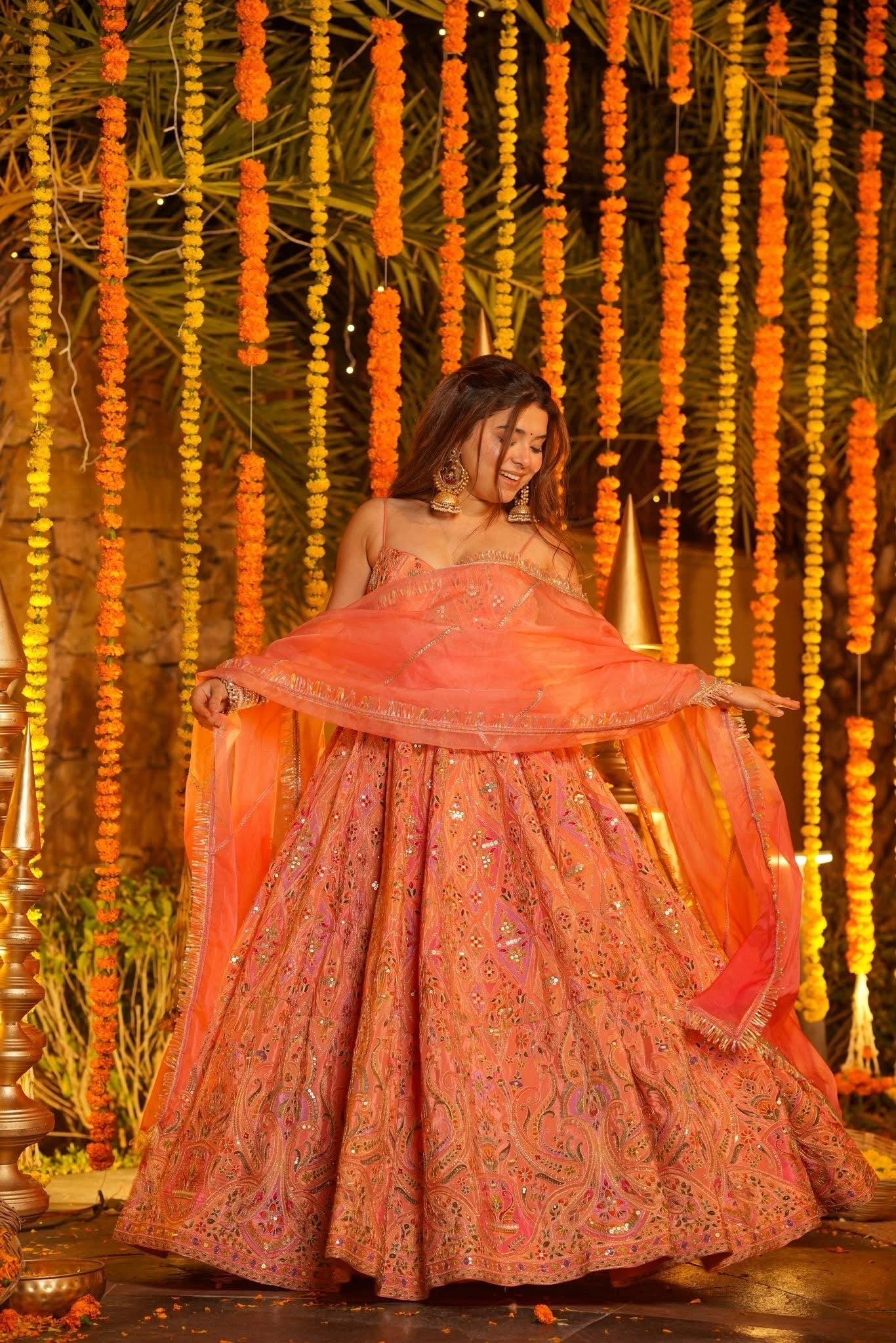 Rimisha Pink Heavy Maxi Set