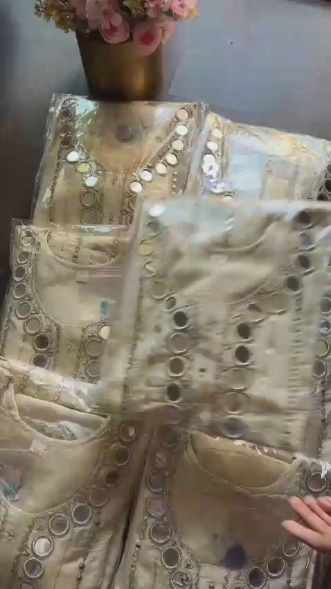 Original Mirror Premium Shimmer Tissue Suit – Ivory